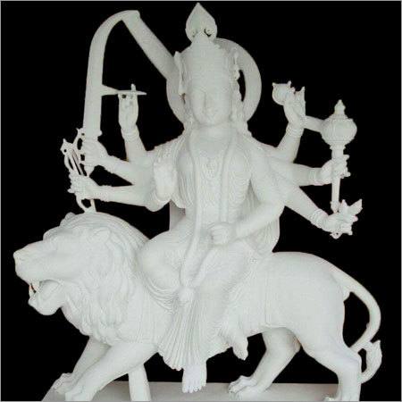 Marble Durga Statues